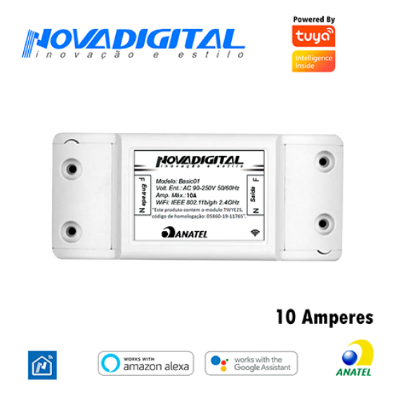 Interruptor Inteligente Wi-Fi - Nova Digital